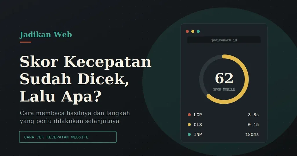 Cara Cek Kecepatan Website dan Apa yang Harus Dilakukan Setelahnya