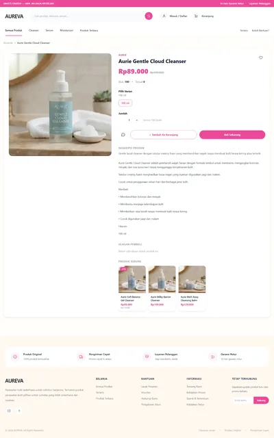 Pengembangan Website E-Commerce Terintegrasi Pembayaran & Ekspedisi, tampilan 2