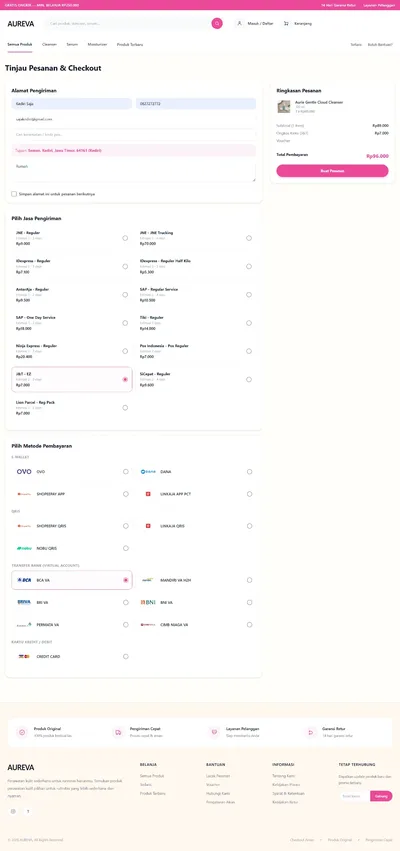 Pengembangan Website E-Commerce Terintegrasi Pembayaran & Ekspedisi, tampilan 4